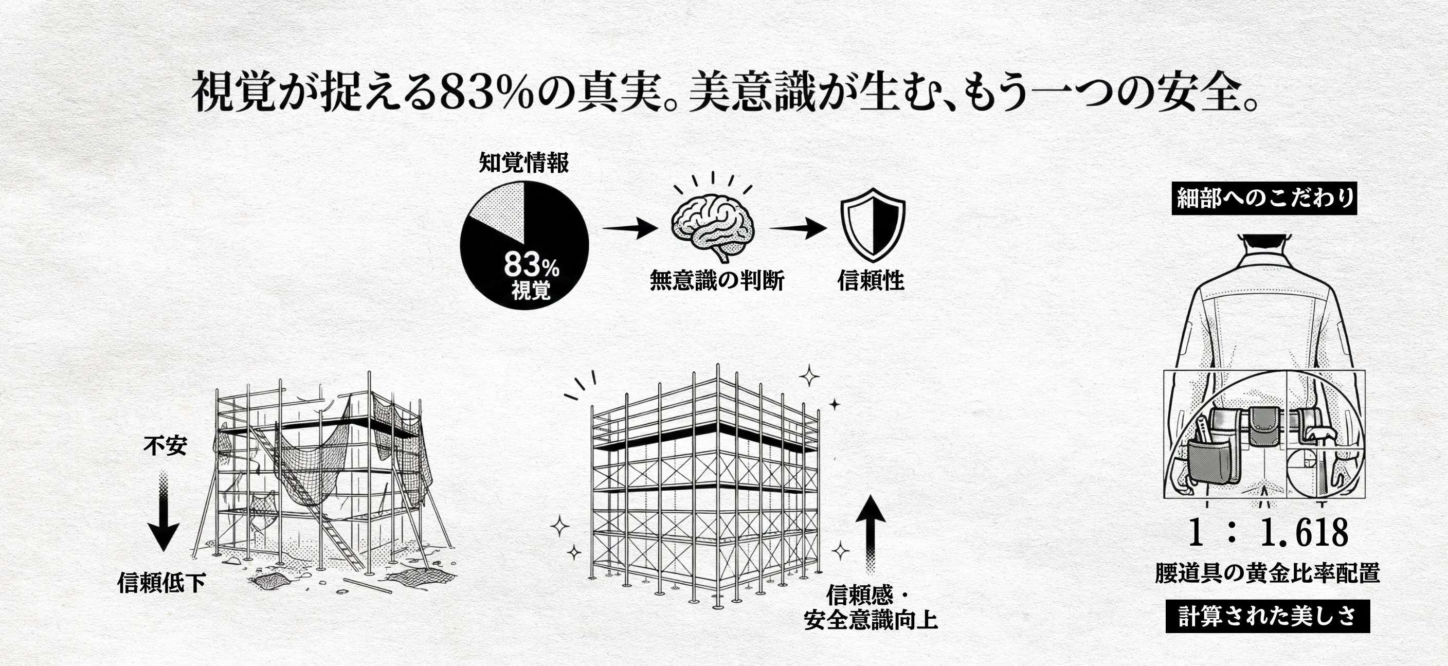 美意識が生む、もう一つの安全。