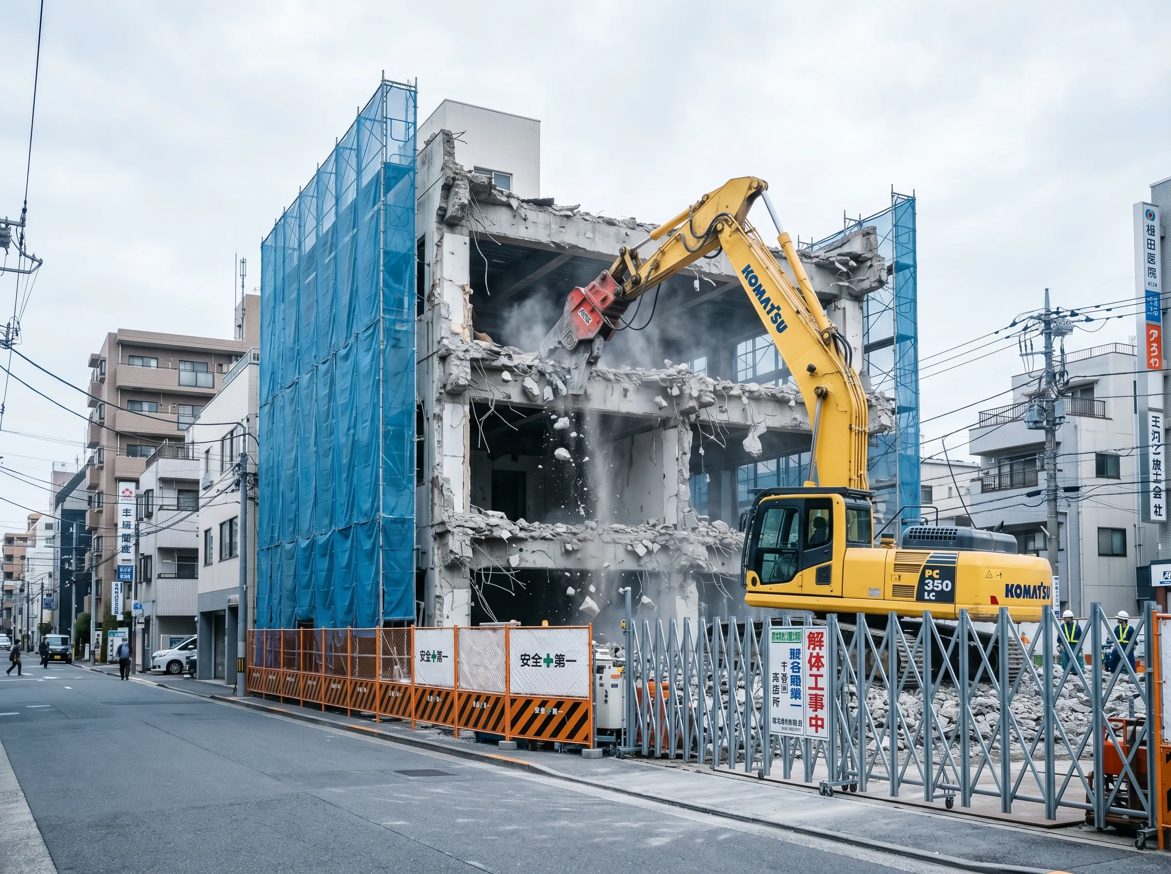 躯体解体工事