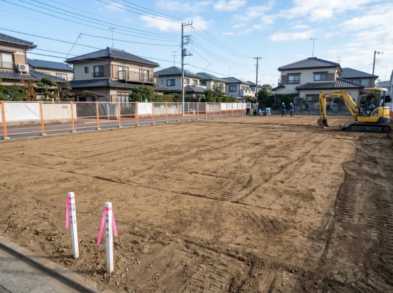 住宅用地の整地・造成工事